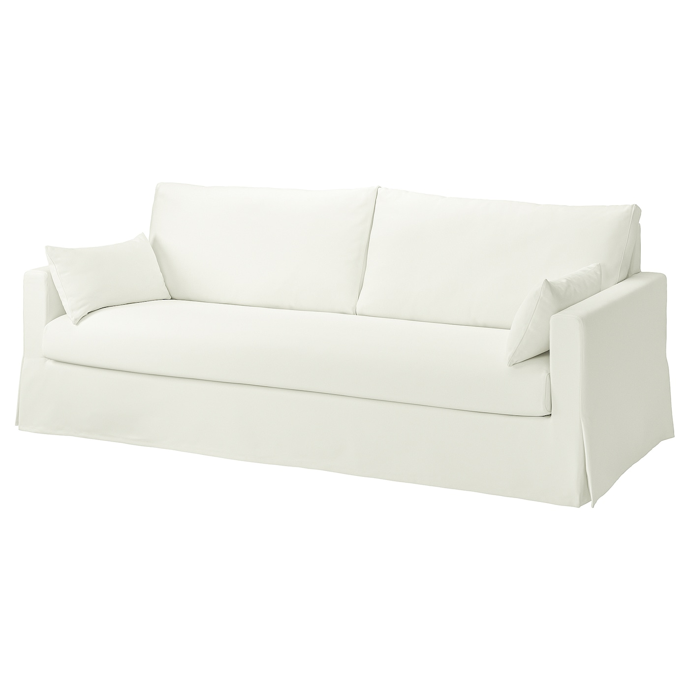 Чехол на 3-местный диван с шезлонгом - HYLTARP IKEA/ ХУЛТАРП ИКЕА, белый
