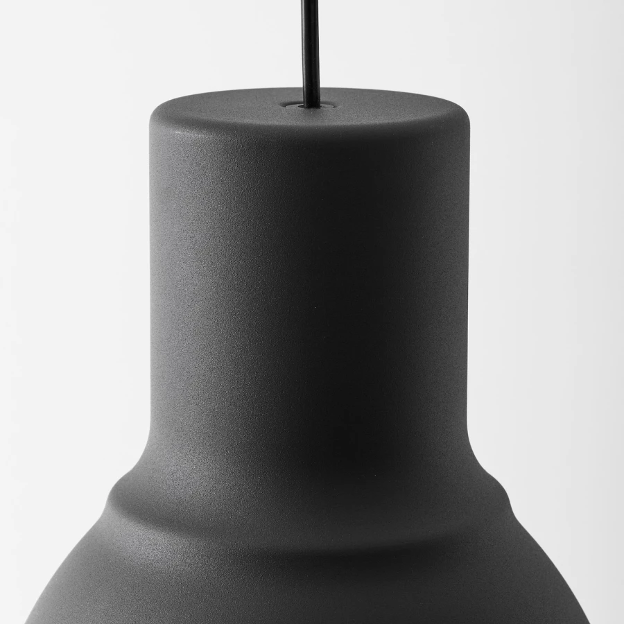 Подвесной светильник - HEKTAR IKEA/ ХЕКТАР ИКЕА, 22 см, черный (изображение №6)