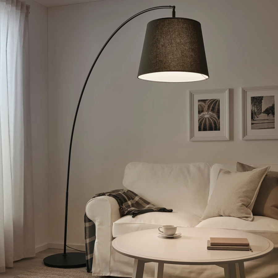 Напольные светильники - SKAFTET IKEA/СКАФТЕТ ИКЕА, 214 см, черный (изображение №3)