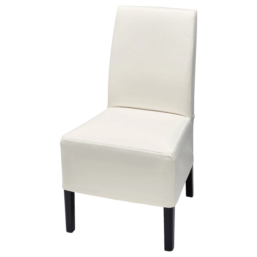 Чехол на стул - BERGMUND IKEA/ БЕРГМУНД ИКЕА,  белый (изображение №1)