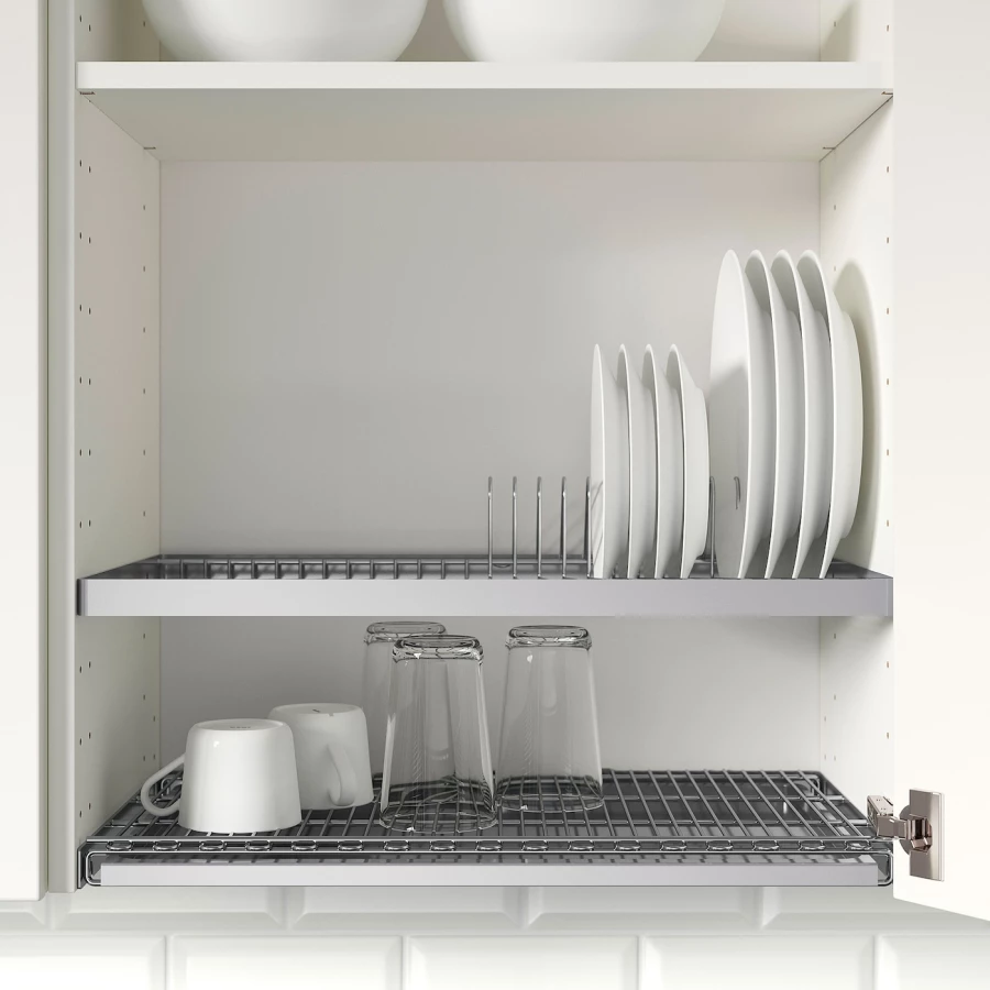 Сушилка для настенного шкафа - UTRUSTA IKEA/ УТРУСТА ИКЕА, 56,4х34,9 см , серебряный (изображение №2)