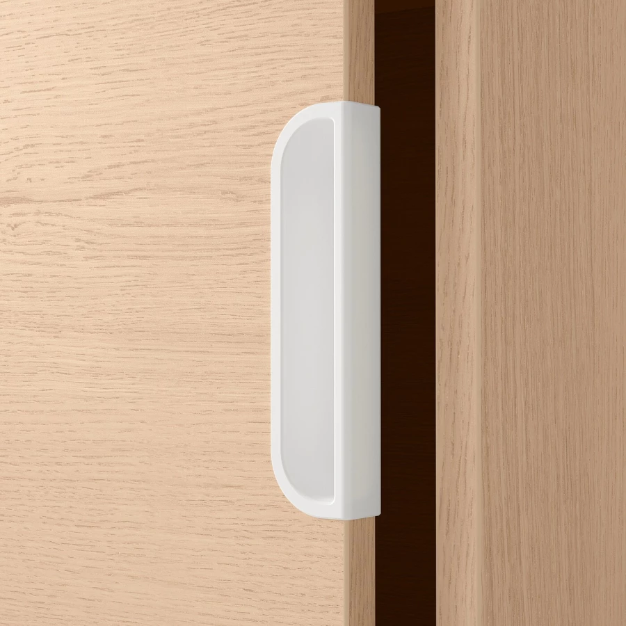 Комбинация с раздвижными дверями - IKEA GALANT/ГАЛАНТ ИКЕА, 120х45х320 см, светло-коричневый (изображение №5)