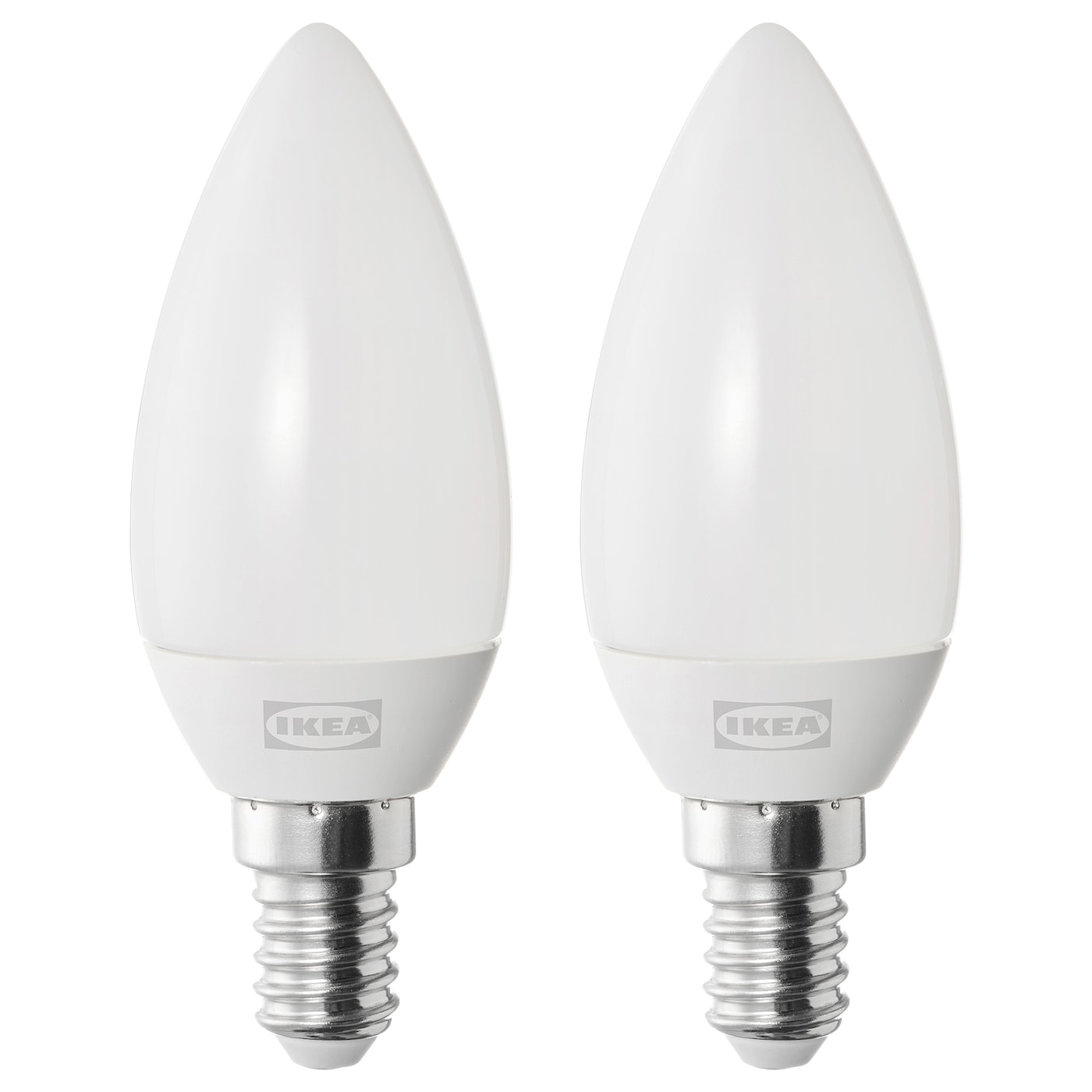 Светодиодная лампа E14 - IKEA LUNNOM/ЛУННОМ ИКЕА, 3,5 см, 2 шт