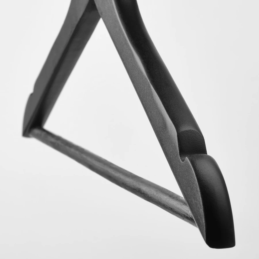 Вешалка для одежды - BUMERANG  IKEA/ БУМЕРАНГ ИКЕА, 43 см, черный (изображение №3)
