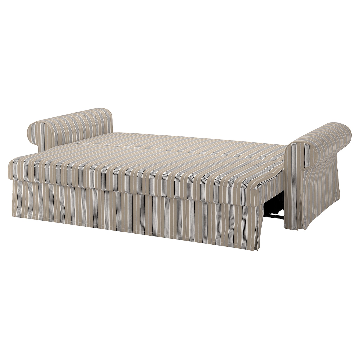 Диван-кровать 3-местный - IKEA VRETSTORP, 91x96x244см, серый, ВРЕТСТОРП ИКЕА