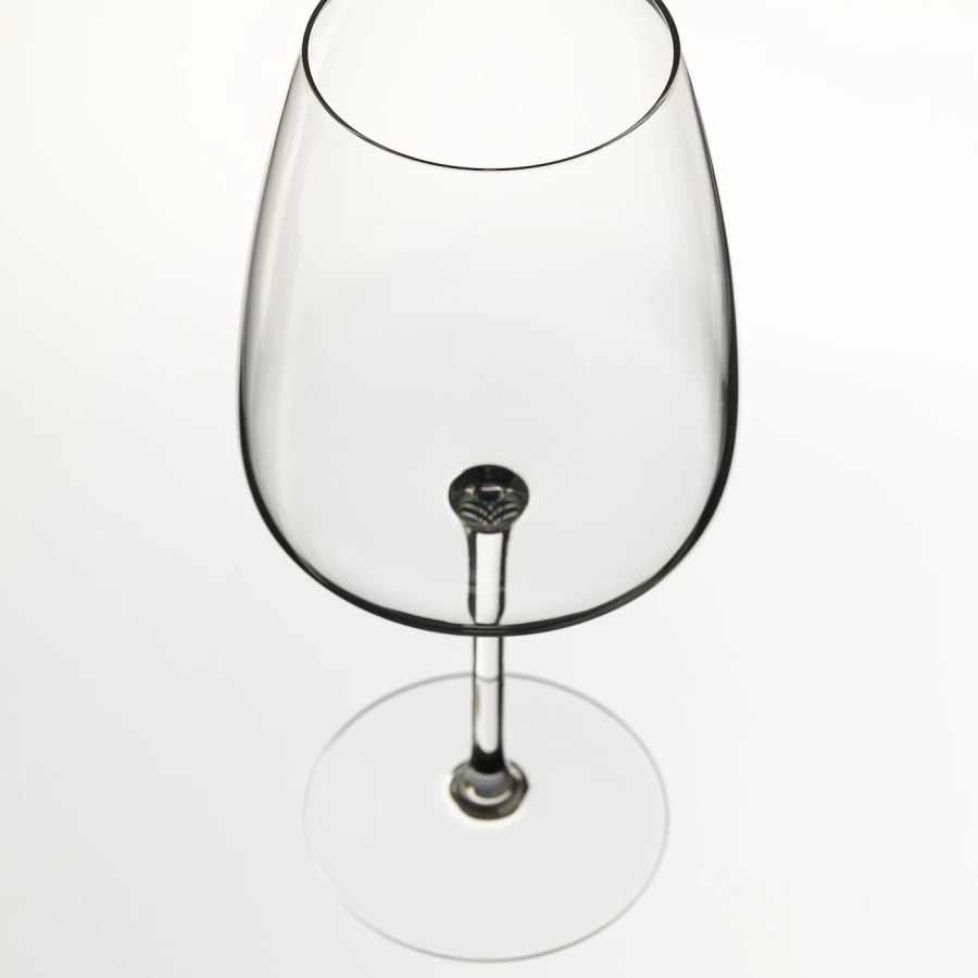 Бокал для красного вина - IKEA DYRGRIP, 580 мл, прозрачное стекло, ДЮГРИП ИКЕА (изображение №2)