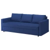 3-местный диван-кровать - IKEA FRIHETEN, 83x105x225см, синий, ФРИХЕТЭН ИКЕА