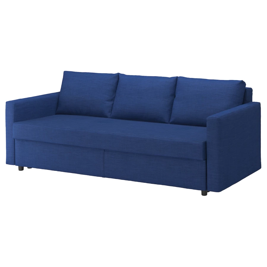 3-местный диван-кровать - IKEA FRIHETEN, 83x105x225см, синий, ФРИХЕТЭН ИКЕА (изображение №1)