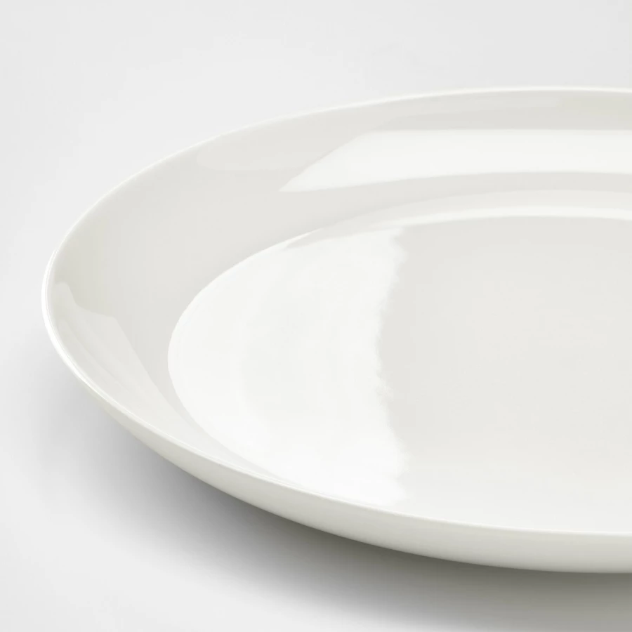 Набор тарелок, 2 шт. - IKEA FRÖJDEFULL/FROJDEFULL, 25 см, белый, ФРЁЙДЕФУЛЛ ИКЕА (изображение №2)