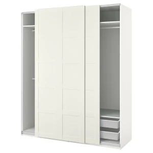 Шкаф-купе - IKEA PAX/BERGSBO/ ПАКС/БЕРГСБУ ИКЕА, 200x66x236 см, белый