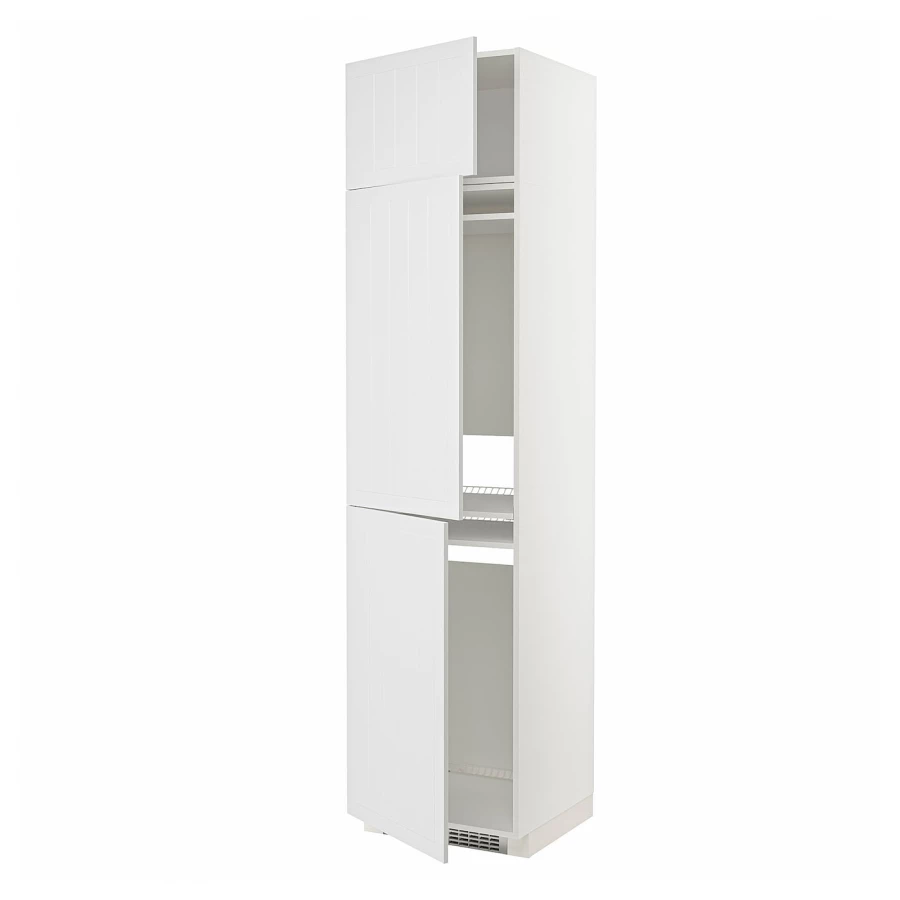 Шкаф для встроенной техники - IKEA METOD, 248x62x60см, белый, МЕТОД  ИКЕА (изображение №1)