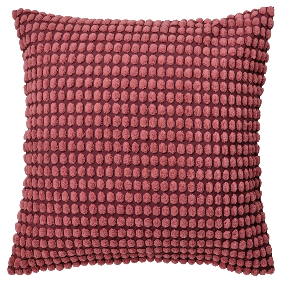 Чехол на подушку - SVARTPOPPEL  IKEA/ СВАРТПОППЕЛ ИКЕА, 50х50 см,  красный (изображение №1)