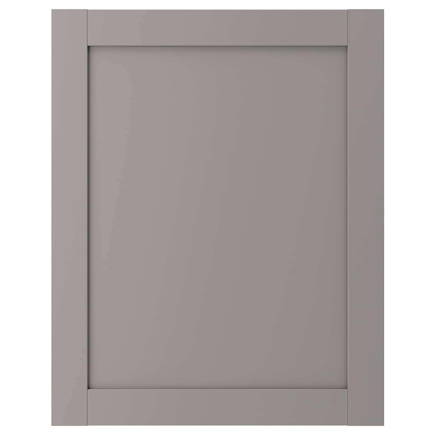 Дверца - EKET IKEA/ЭКЕТ ИКЕА, 60x75 см, серый