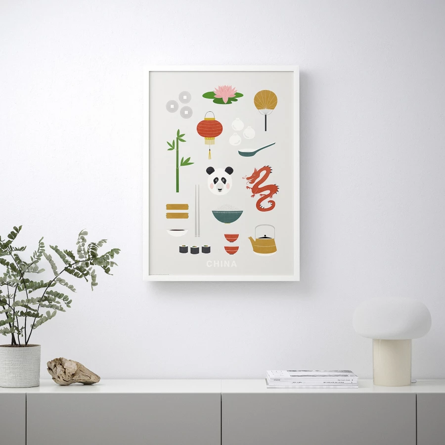 Постер - IKEA BILD, 50х70 см, «В Китае», БИЛЬД ИКЕА (изображение №2)