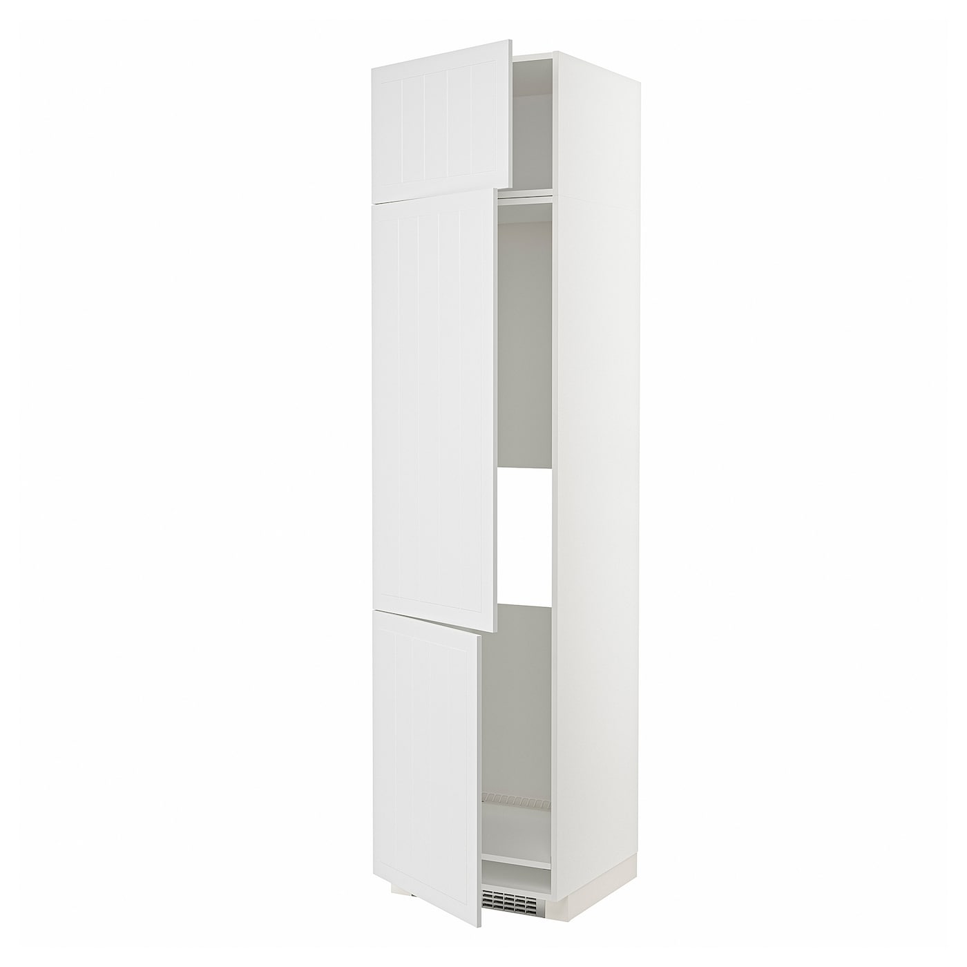 Шкаф для встроенной техники - IKEA METOD, 248x62x60см, белый, МЕТОД ИКЕА