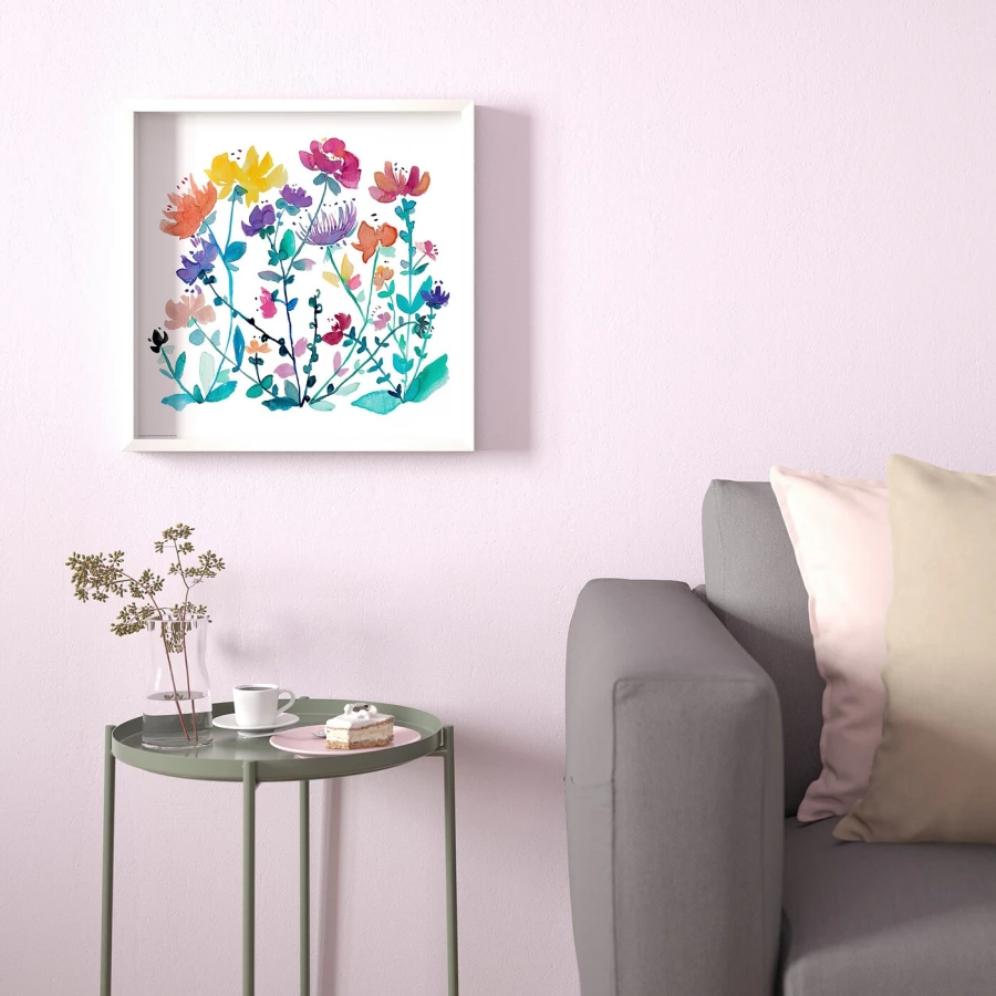 Постер - IKEA BILD, 50х50 см, «Полевые цветы», БИЛЬД ИКЕА (изображение №2)