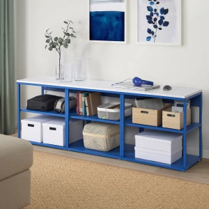 Стеллаж - IKEA PLATSA, 180х42х63 см, синий, ПЛАТСА ИКЕА