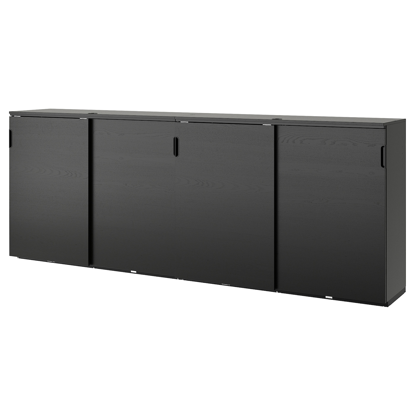 Комбинация с раздвижными дверями - IKEA GALANT/ГАЛАНТ ИКЕА, 120х45х320 см, черный