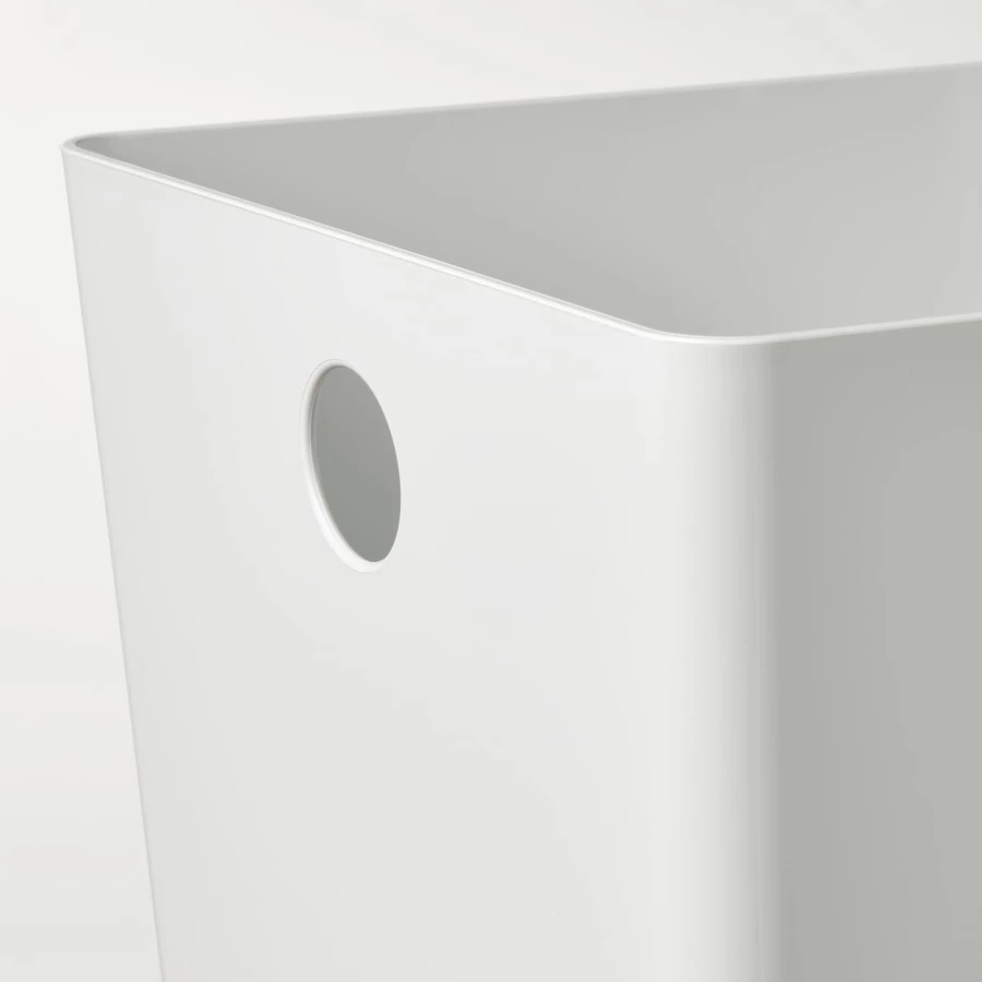 Контейнер - KUGGIS IKEA/ КУГГИС ИКЕА,  белый (изображение №8)
