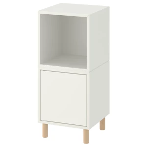 Комбинация для хранения - EKET IKEA/ЭКЕТ ИКЕА, 35x35x80, белый