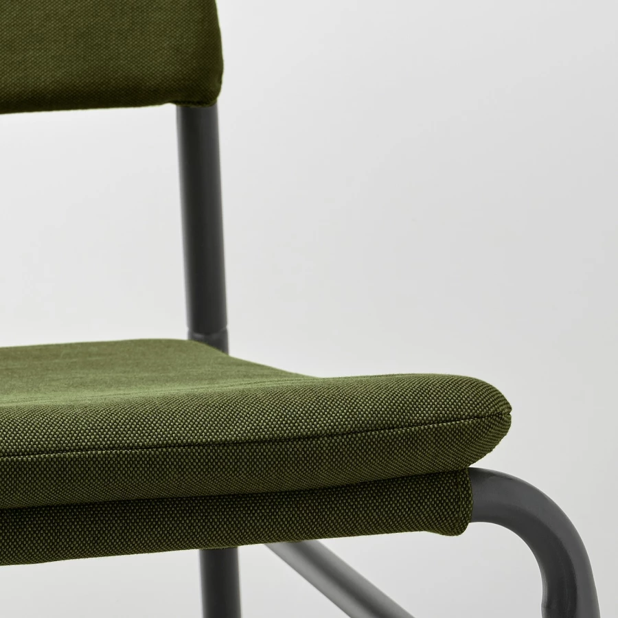 Кресло - IKEA LINNEBÄCK/LINNEBACK, 72x69x65см, зеленый, ЛИННЕБЕК ИКЕА (изображение №5)
