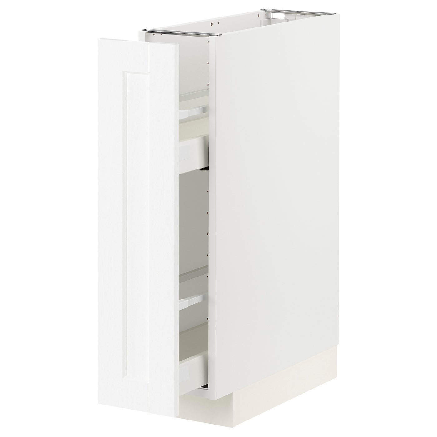Напольный шкаф  - IKEA METOD MAXIMERA, 88x62x20см, белый, МЕТОД МАКСИМЕРА ИКЕА