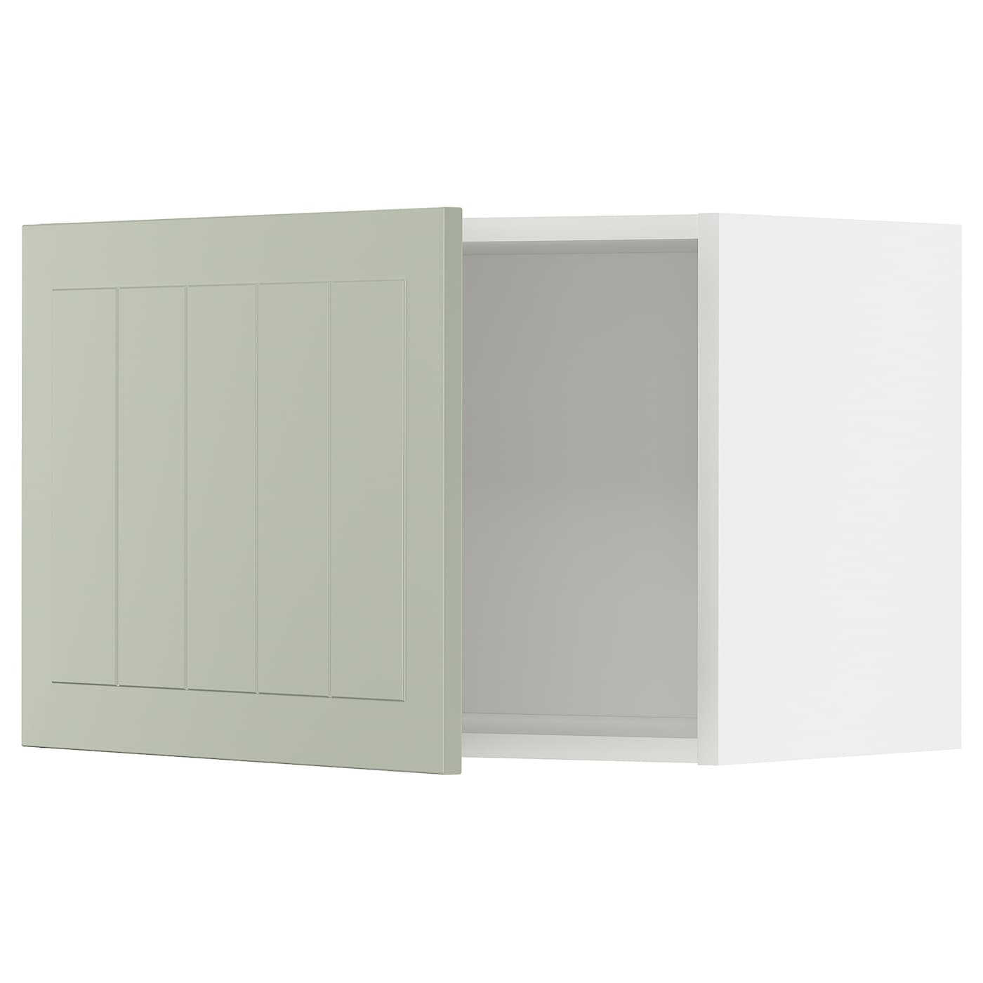 Навесной шкаф - METOD IKEA/ МЕТОД ИКЕА, 40х60 см, белый/зеленый