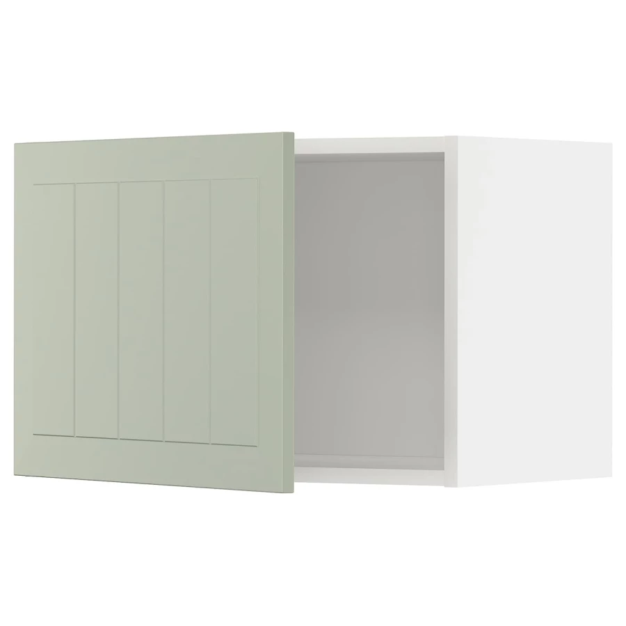Навесной шкаф - METOD IKEA/ МЕТОД ИКЕА, 40х60 см, белый/зеленый (изображение №1)