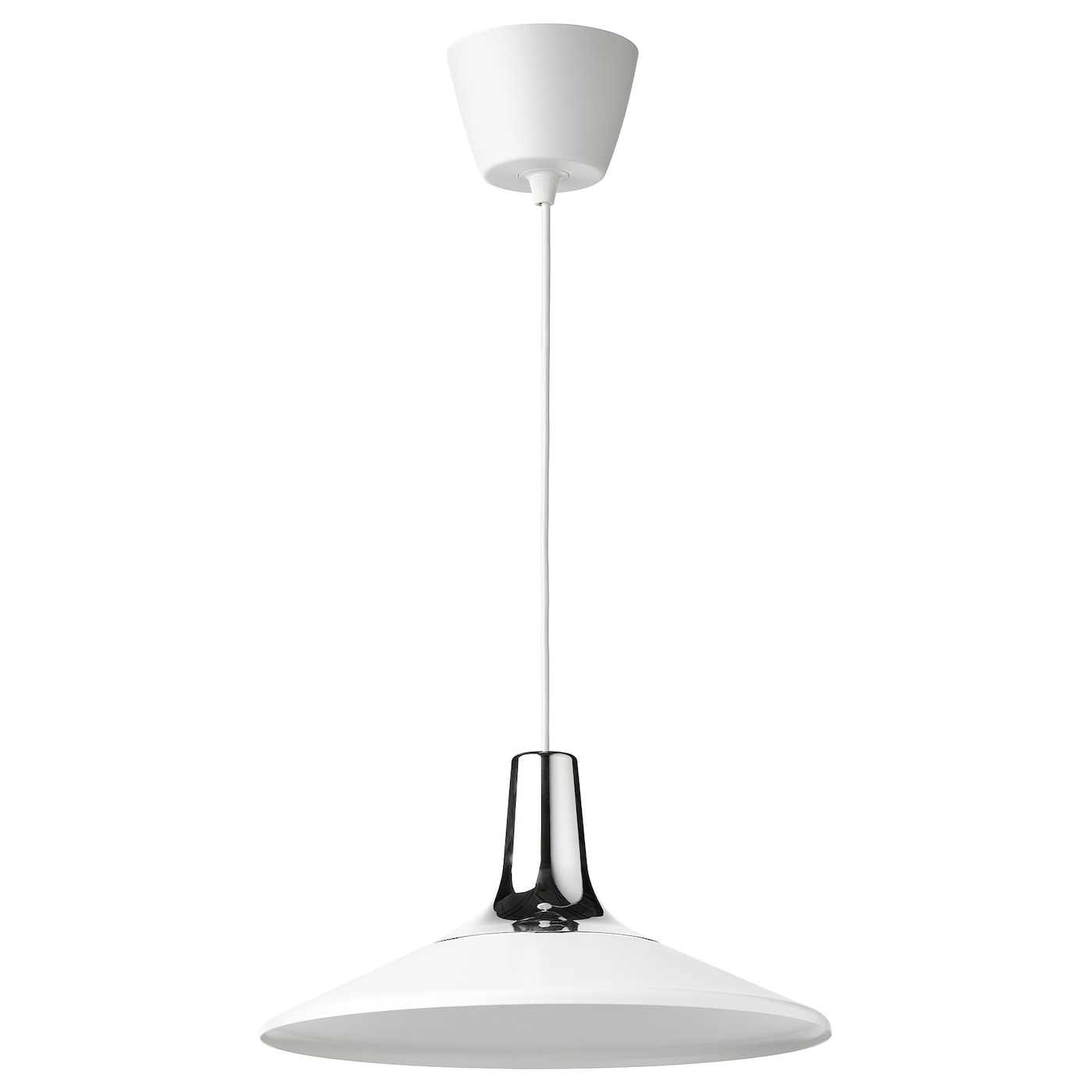 Подвесной светильник - FYRTIOFYRA  IKEA/ ФУРТИОФУРА  ИКЕА, 38 см,  белый