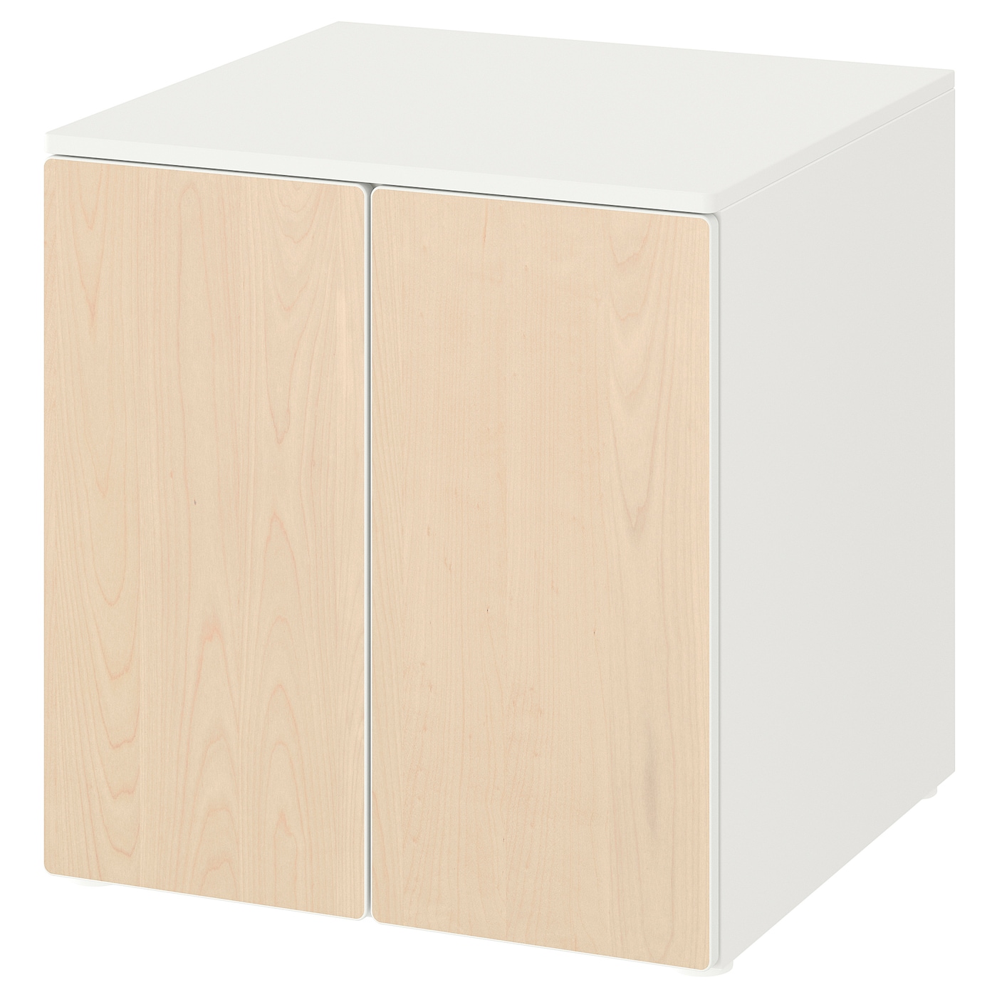 Шкаф детский - IKEA PLATSA/SMÅSTAD/SMASTAD, 60x55x63 см, белый/бежевый, ИКЕА