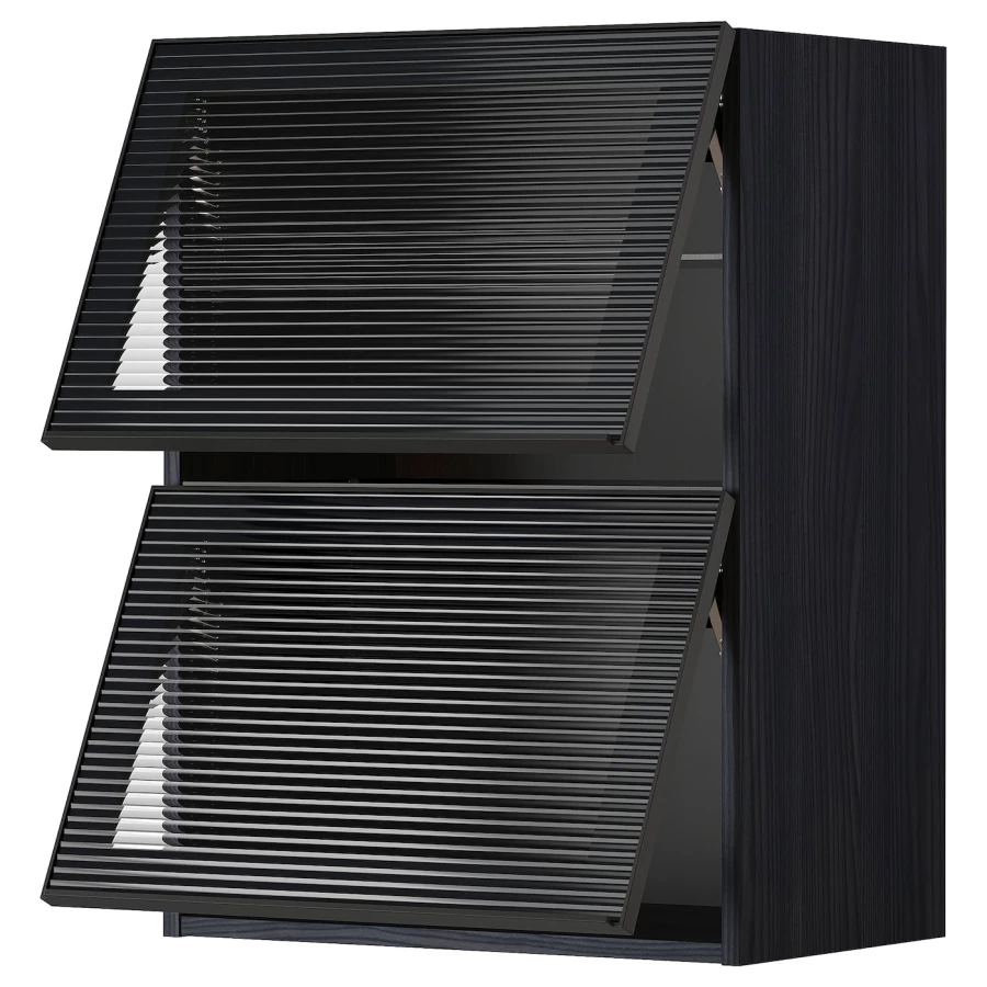 Шкафы - IKEA METOD/МЕТОД ИКЕА, 80х60х38,8 см, черный (изображение №1)
