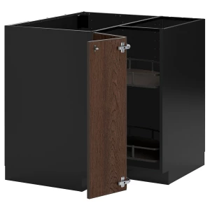 METOD Угловой шкафчик с каруселью ИКЕА