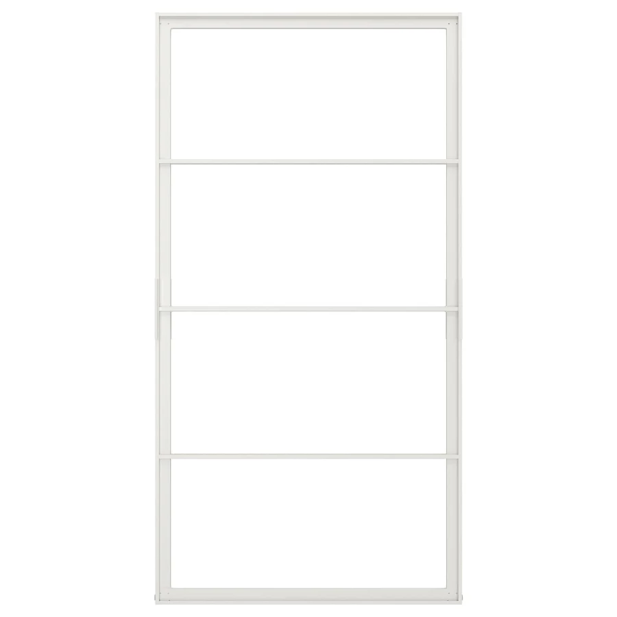 Пара рам раздвижных дверей - SKYTTA IKEA/ СКЮТТА ИКЕА, 102х196 см, белый (изображение №1)