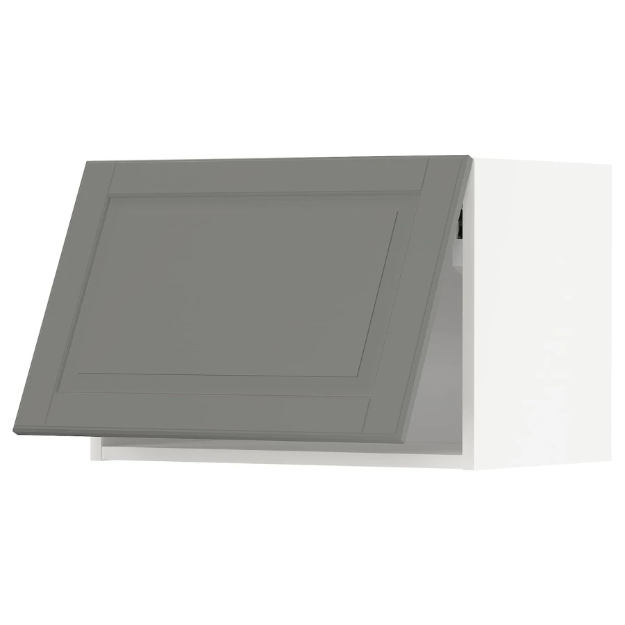 Навесной шкаф - METOD IKEA/ МЕТОД ИКЕА, 40х60 см, белый/серый (изображение №1)