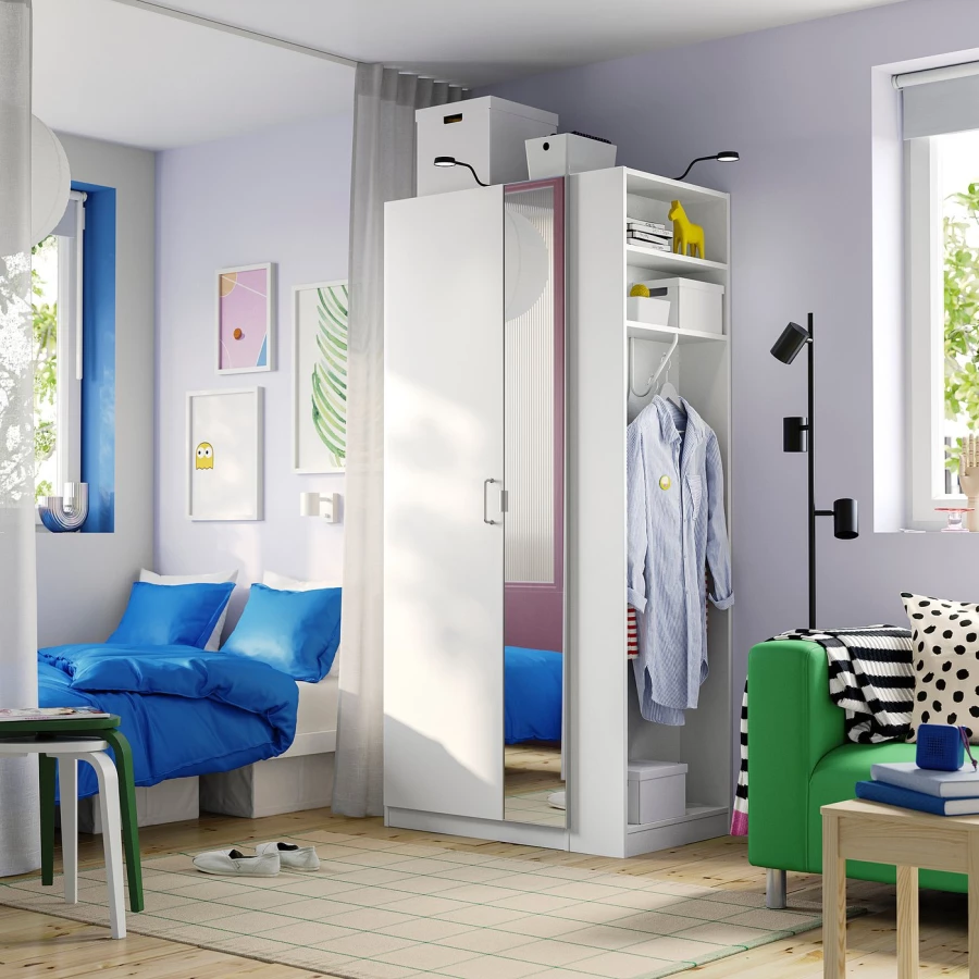 IKEA PAX Дополнительный боковой стеллаж ИКЕА (изображение №3)