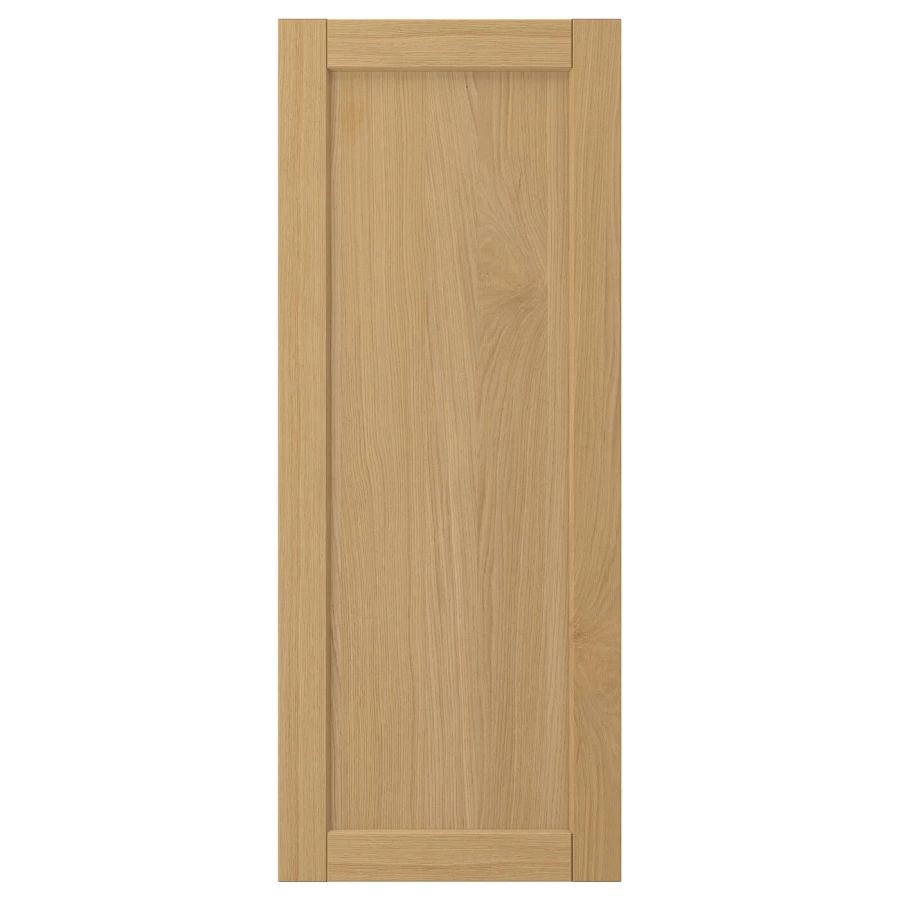 Дверца - FORSBACKA IKEA/ ФОРСБАКА ИКЕА,  100х40 см, под беленый дуб (изображение №1)