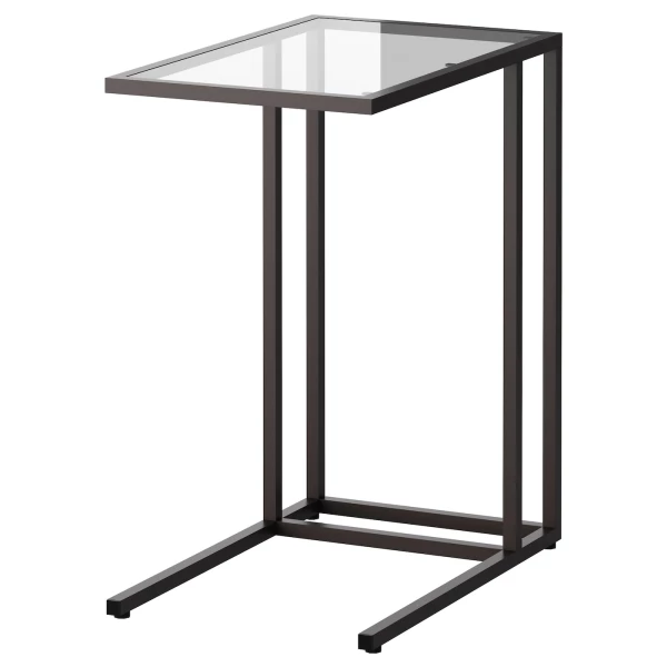Подставка для ноутбука - VITTSJÖ / VITTSJO IKEA ВИТШЁ ИКЕА, 35x65 см, черный