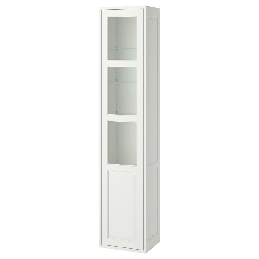 Высокий шкаф/дверь - IKEA TÄNNFORSEN/TANNFORSEN/ТЭННФОРСЕН ИКЕА, 195х35х40 см, белый (изображение №1)