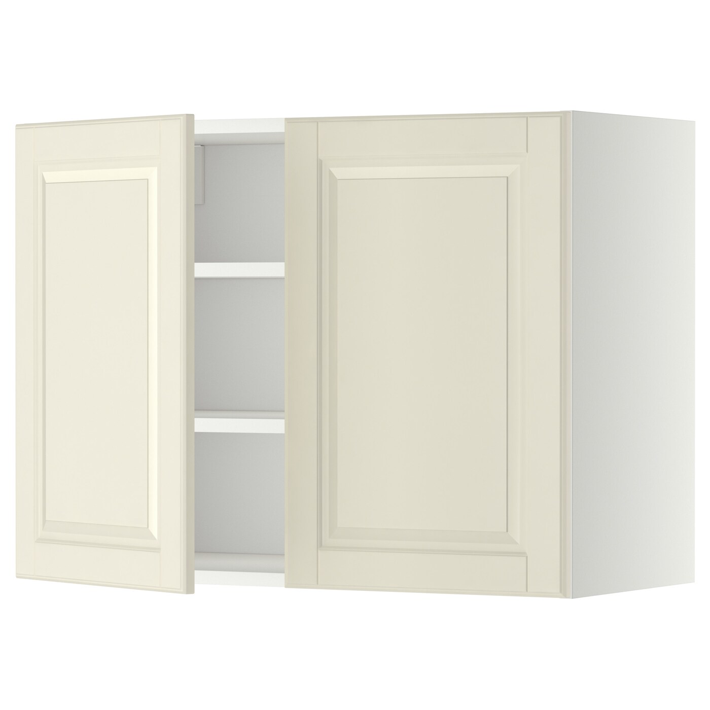 Навесной шкаф с полкой - METOD IKEA/ МЕТОД ИКЕА, 60х80 см,  белый/кремовый