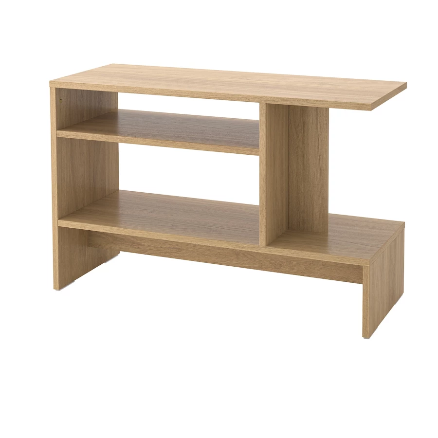 Журнальный стол - HOLMERUD IKEA/ ХОЛМЕРУД ИКЕА, 80x31 см, под беленый дуб (изображение №1)