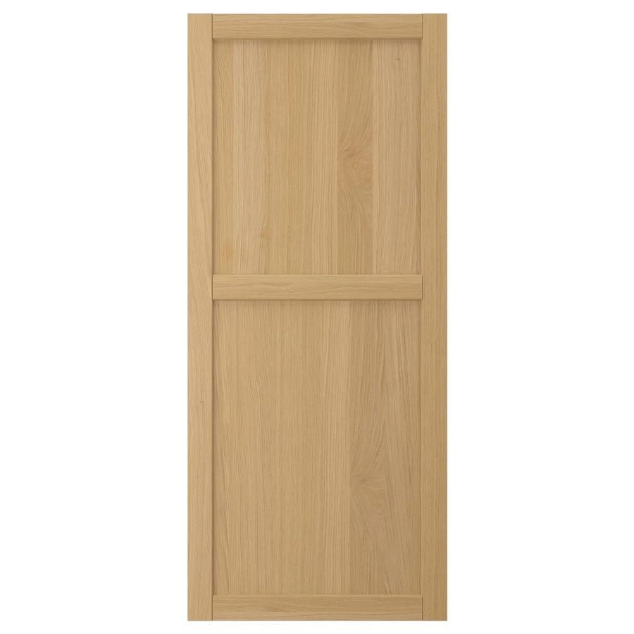 Дверца - FORSBACKA IKEA/ ФОРСБАКА ИКЕА,  140х60 см, под беленый дуб (изображение №1)