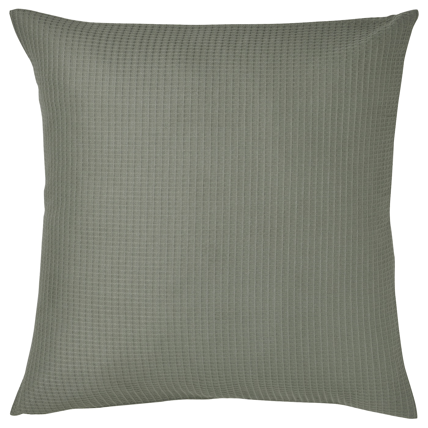 Чехол на подушку - EBBATILDA IKEA/ЭББАТИЛЬДА ИКЕА, 50x50 см,  темно-зеленый