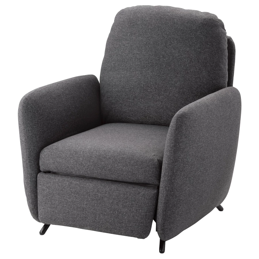 Кресло - IKEA EKOLSUND, 89х97х103 см, серый, ЭКОЛСУНД ИКЕА (изображение №1)