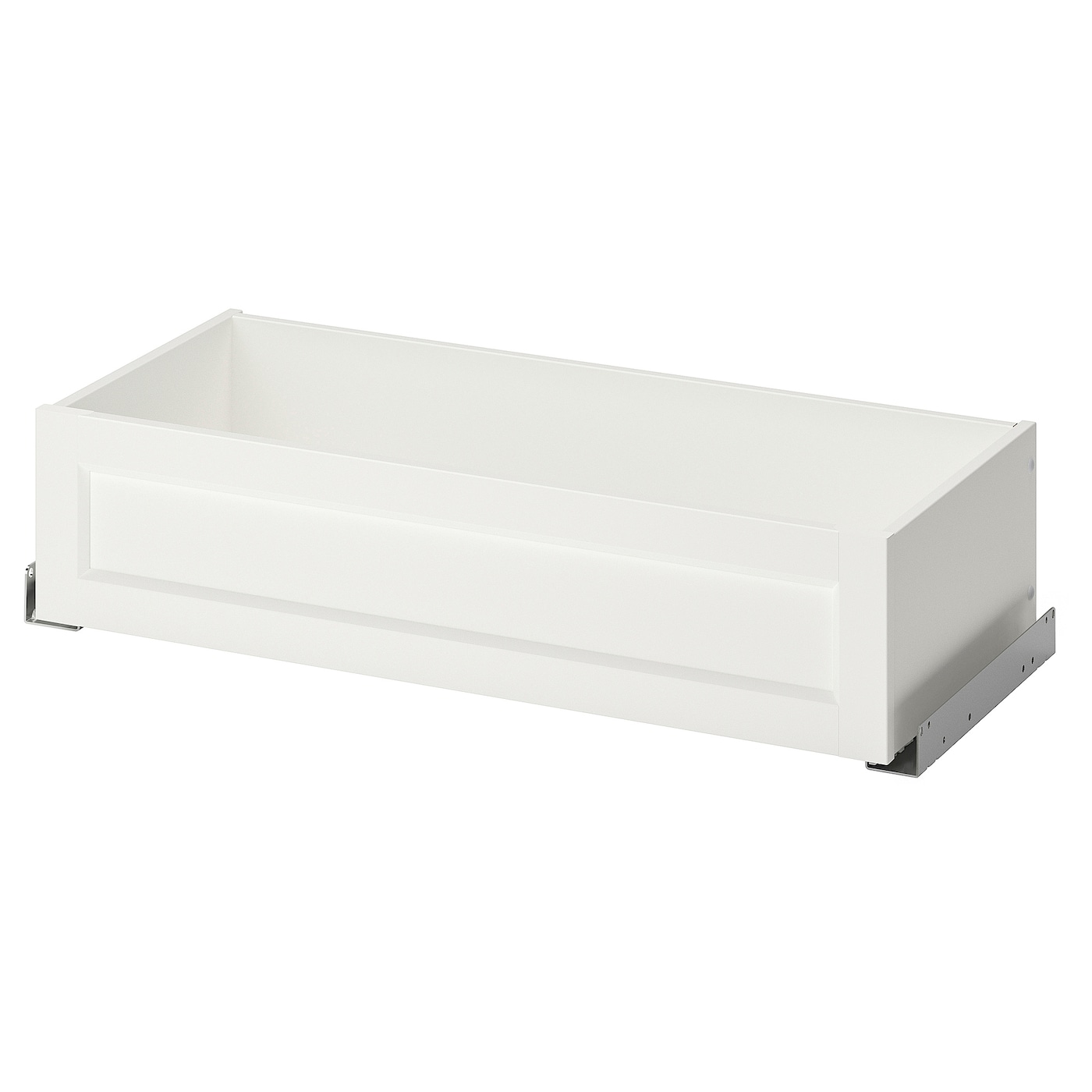Ящик с фронтальной панелью - IKEA KOMPLEMENT, 75x35 см, белый КОМПЛИМЕНТ ИКЕА