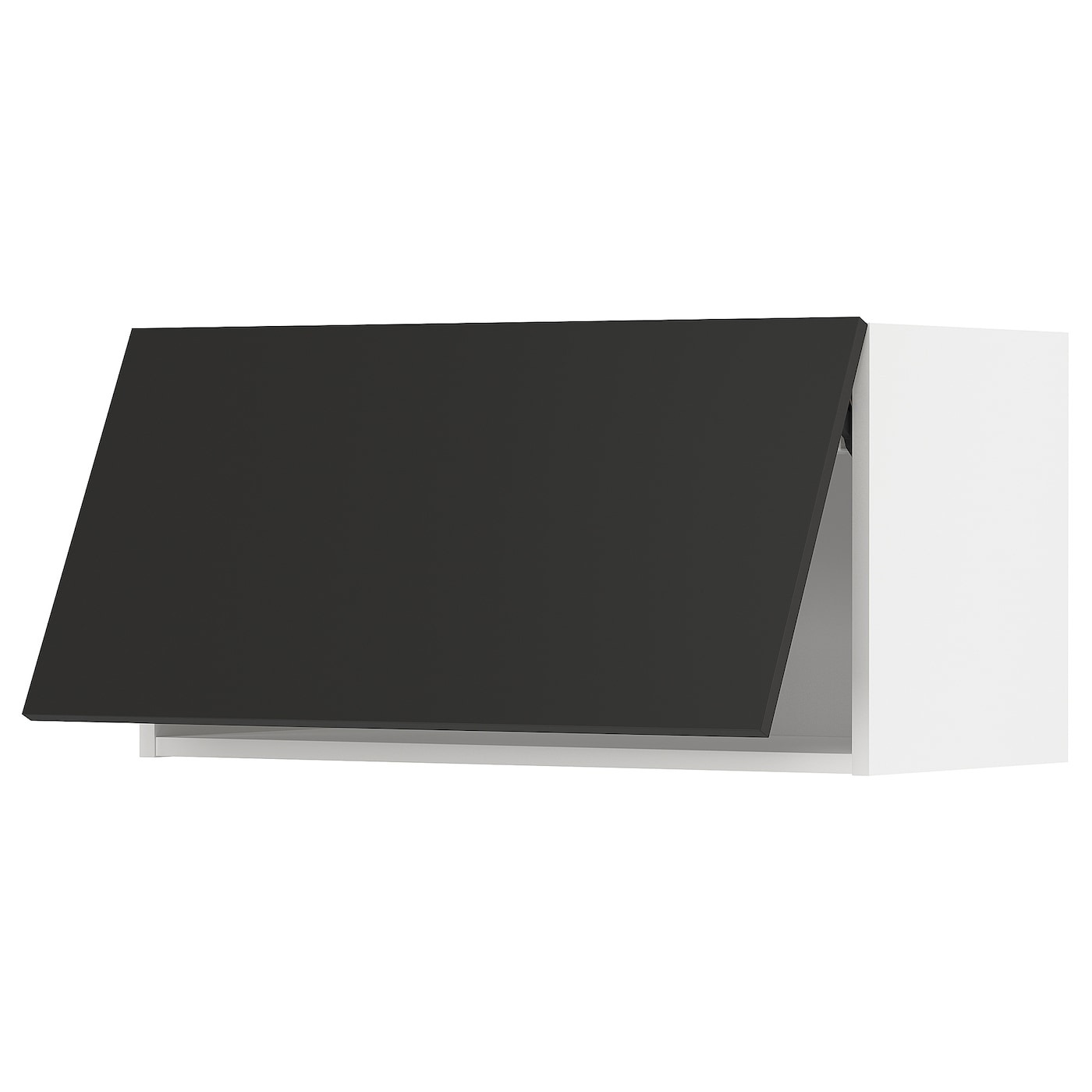 Навесной шкаф - METOD IKEA/ МЕТОД ИКЕА, 40х80 см, черный/белый
