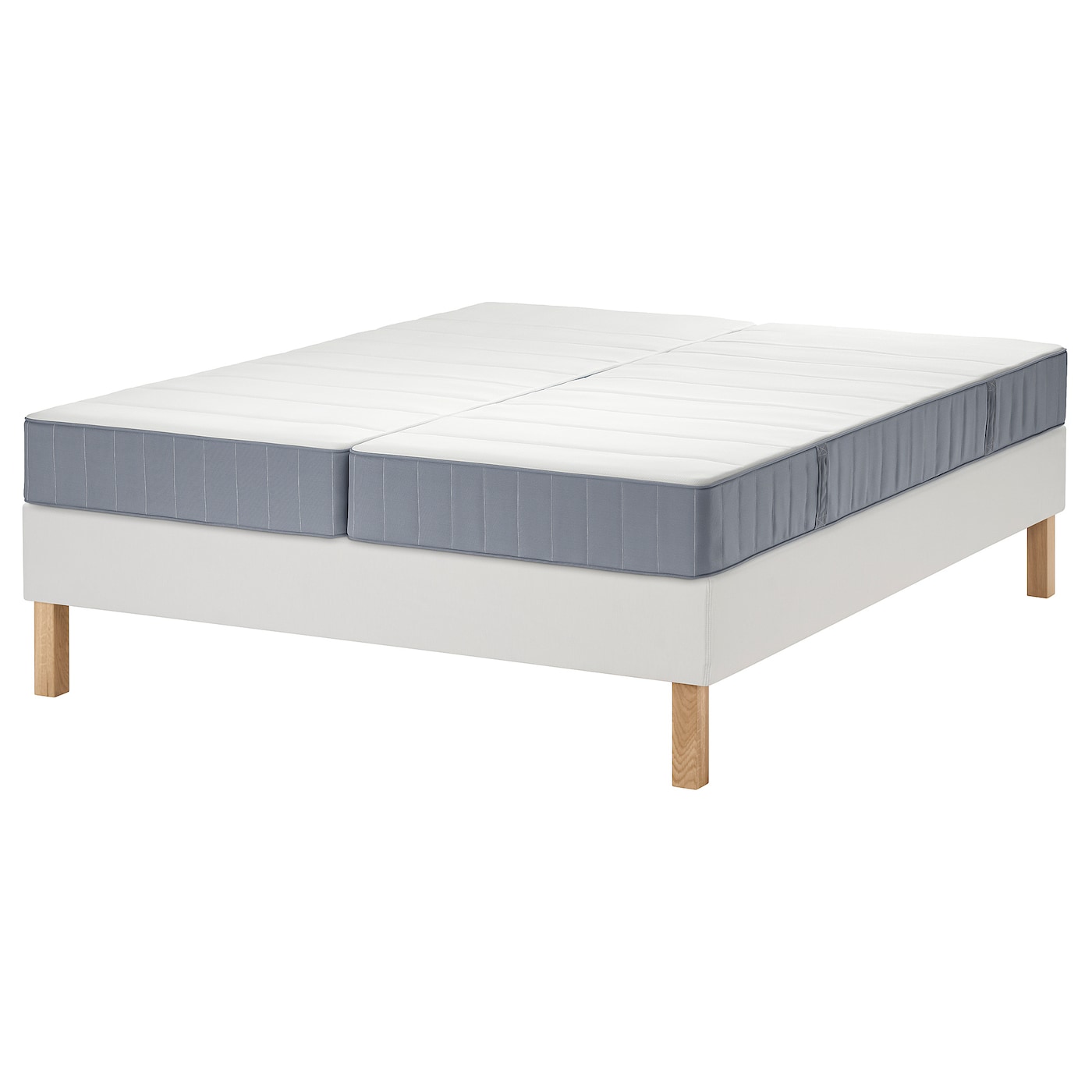 Кровать - LYNGÖR / LYNGОR IKEA/ ЛЮНГЕРЬ ИКЕА, 180х200 см, белый