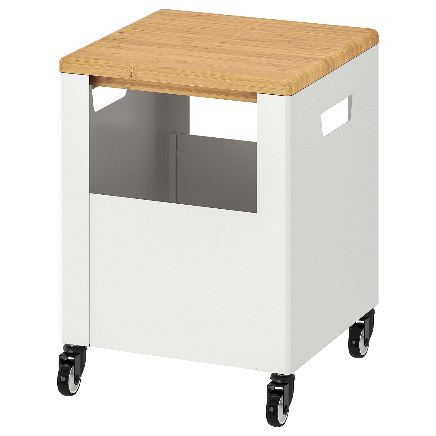 Ящик для хранения - IKEA TROTTEN/ТРОТТЕН ИКЕА, 35х35х47 см, белый