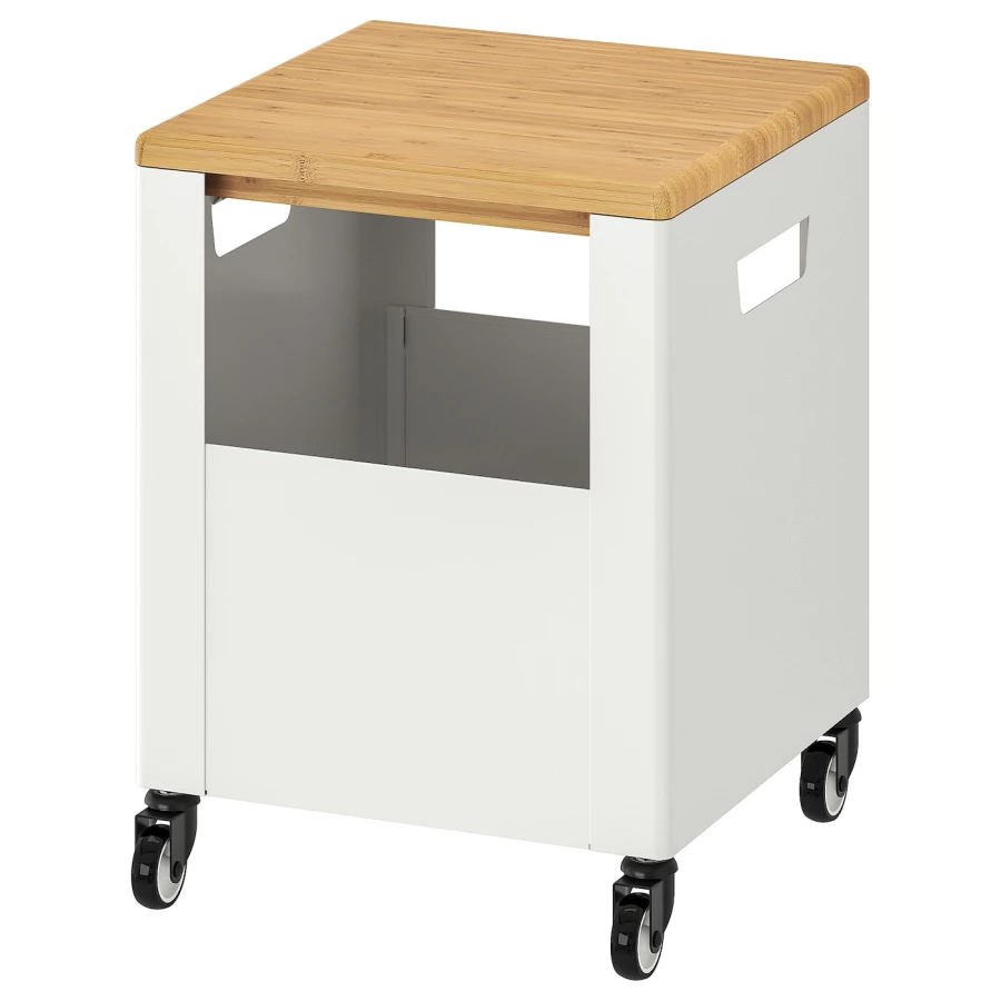 Ящик для хранения - IKEA TROTTEN/ТРОТТЕН ИКЕА, 35х35х47 см, белый (изображение №1)