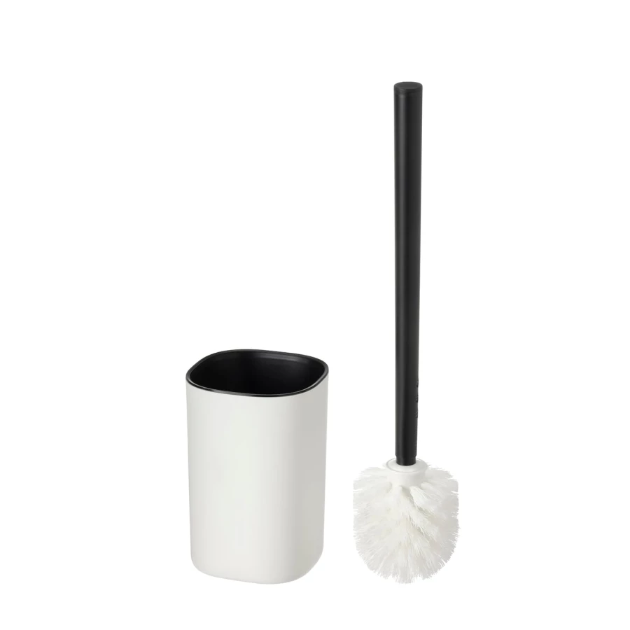 Ершик для унитаза - STORAVAN IKEA/ СТОРАВАН ИКЕА,  37 см, белый/черный (изображение №2)