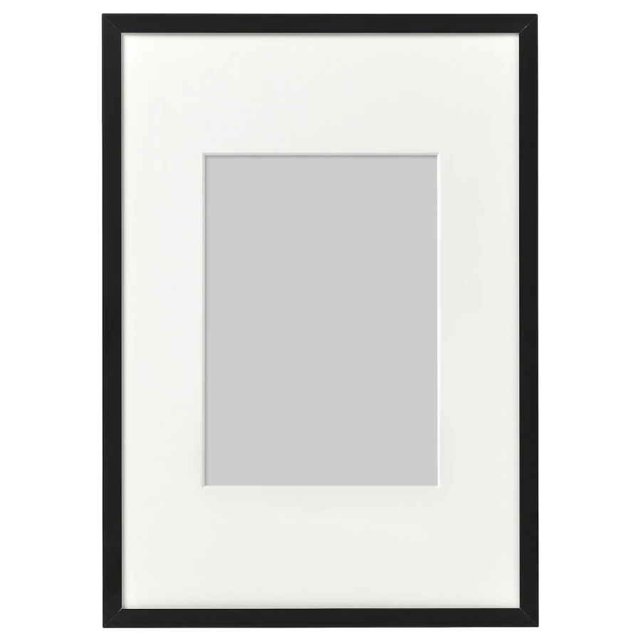 Рамка - IKEA LOMVIKEN, 21х30 см, черный, ЛОМВИКЕН ИКЕА (изображение №1)